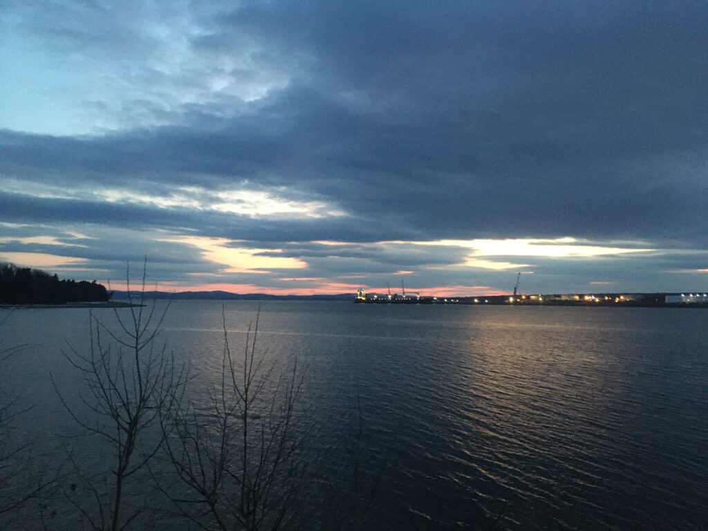 Mack Point from the causeway