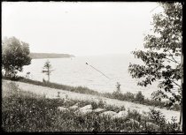 Before the causeway: the bar connecting Sears Island to the mainland.